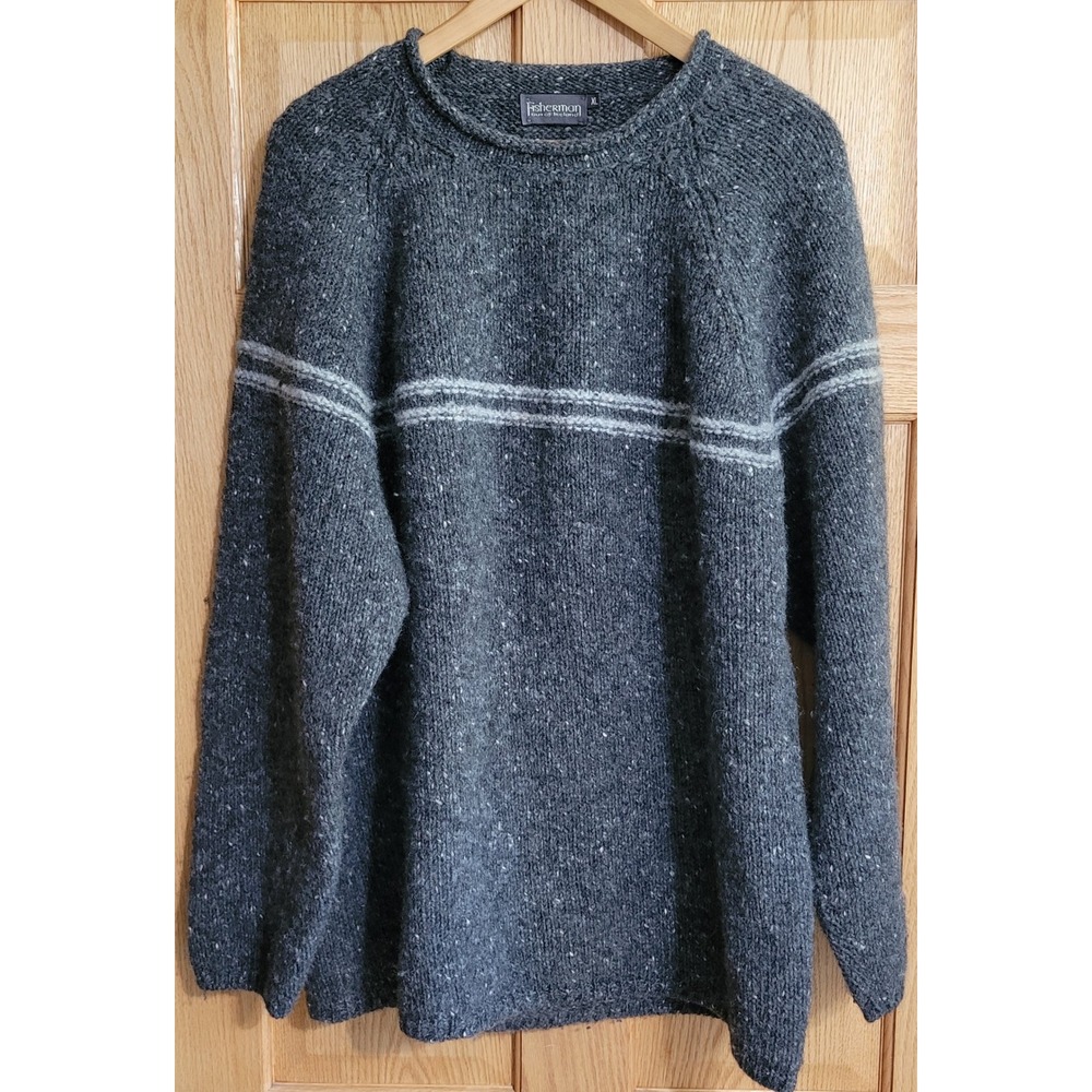 Fisherman Out of Ireland Wool Sweater